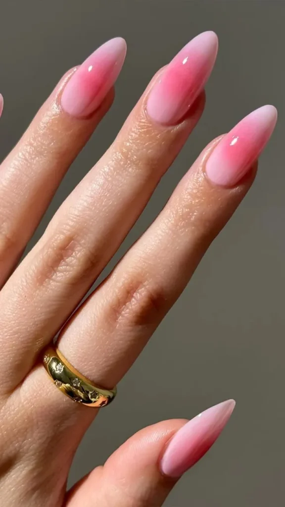 Strawberry Milk Cute Summer Nails Acrylics