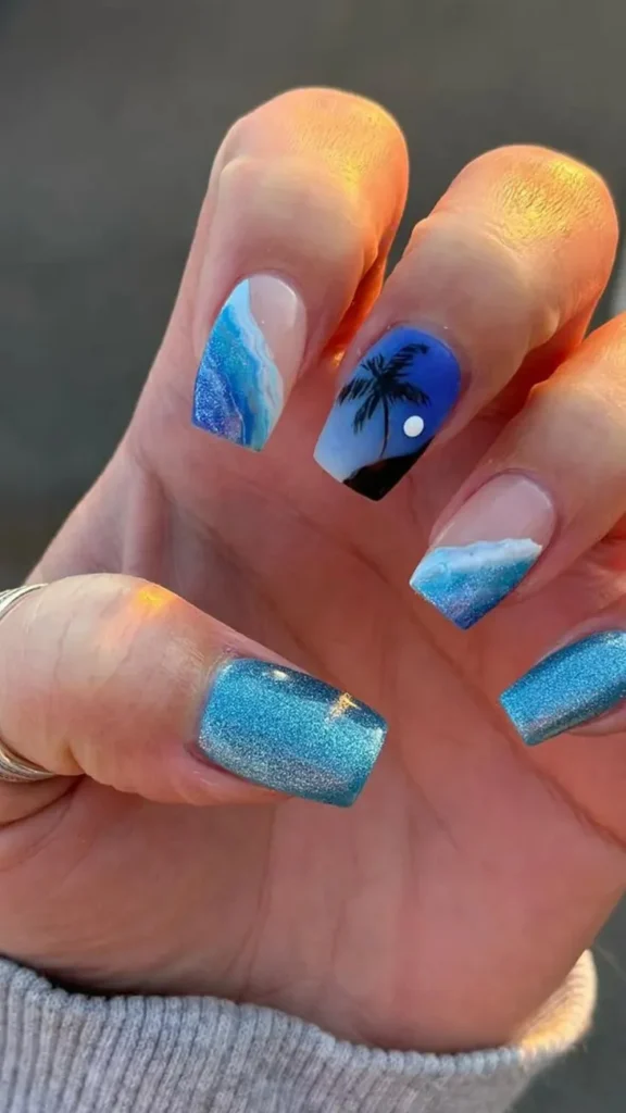 Ocean Breeze Nail