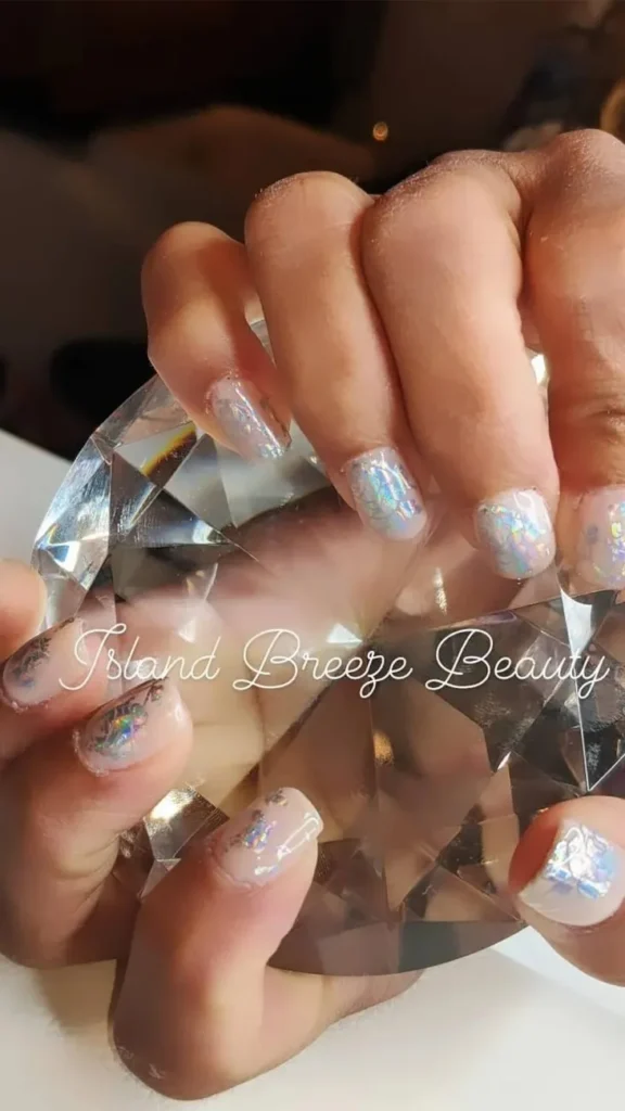 Island Breeze French Tips Nail