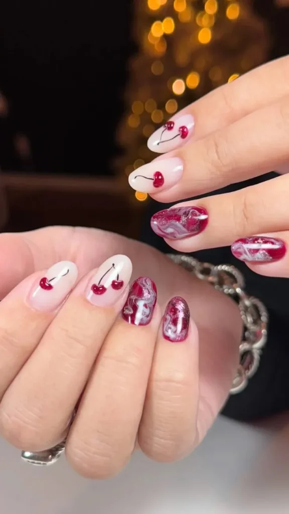 Cherry Bomb Gloss Fruit Nail