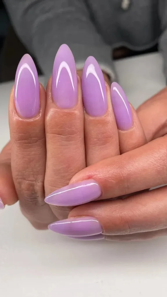 Grape Jelly Shine Summer Fruit Nail