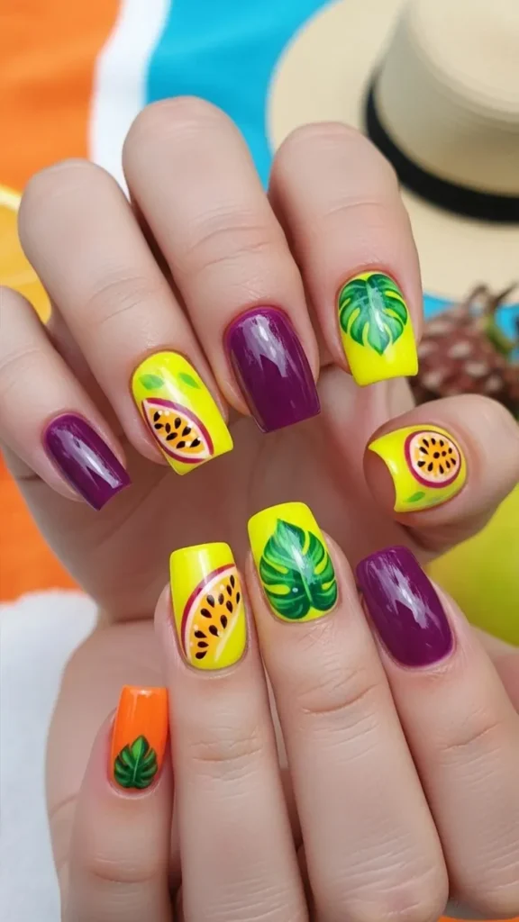 Passion fruit Power Fruit Nail