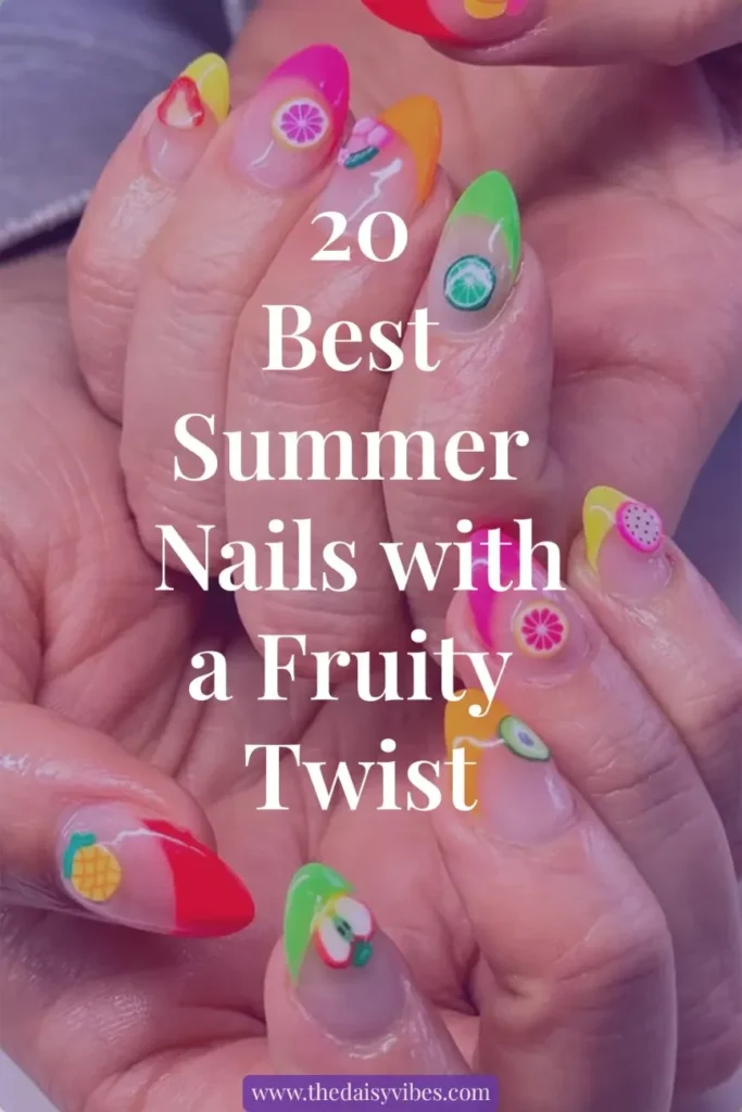 Summer Fruit Nails