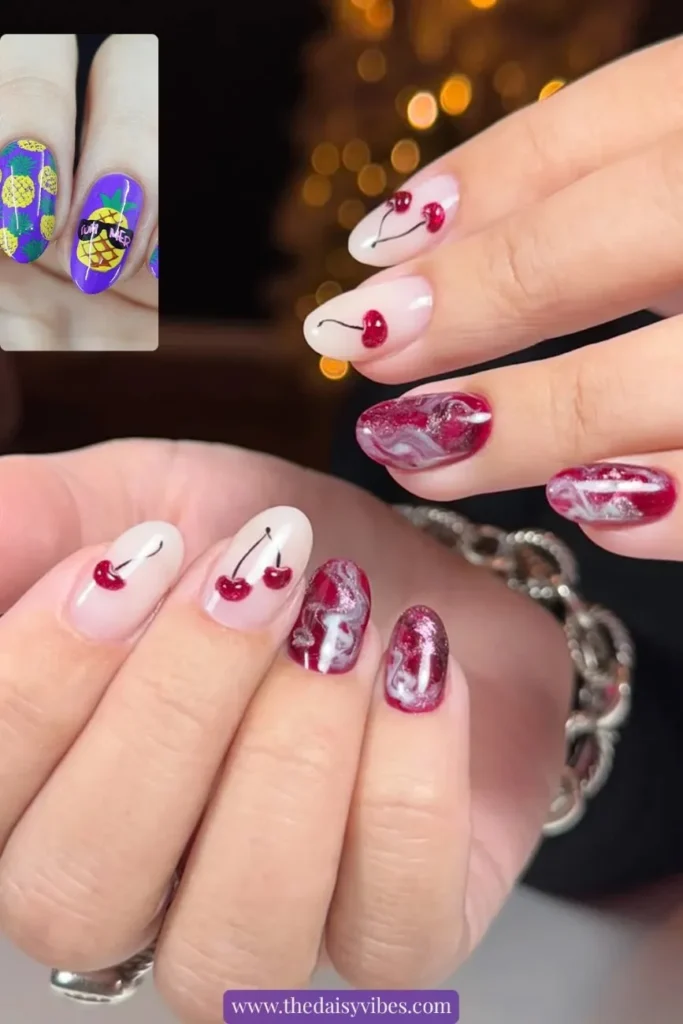 Summer Fruit Nails