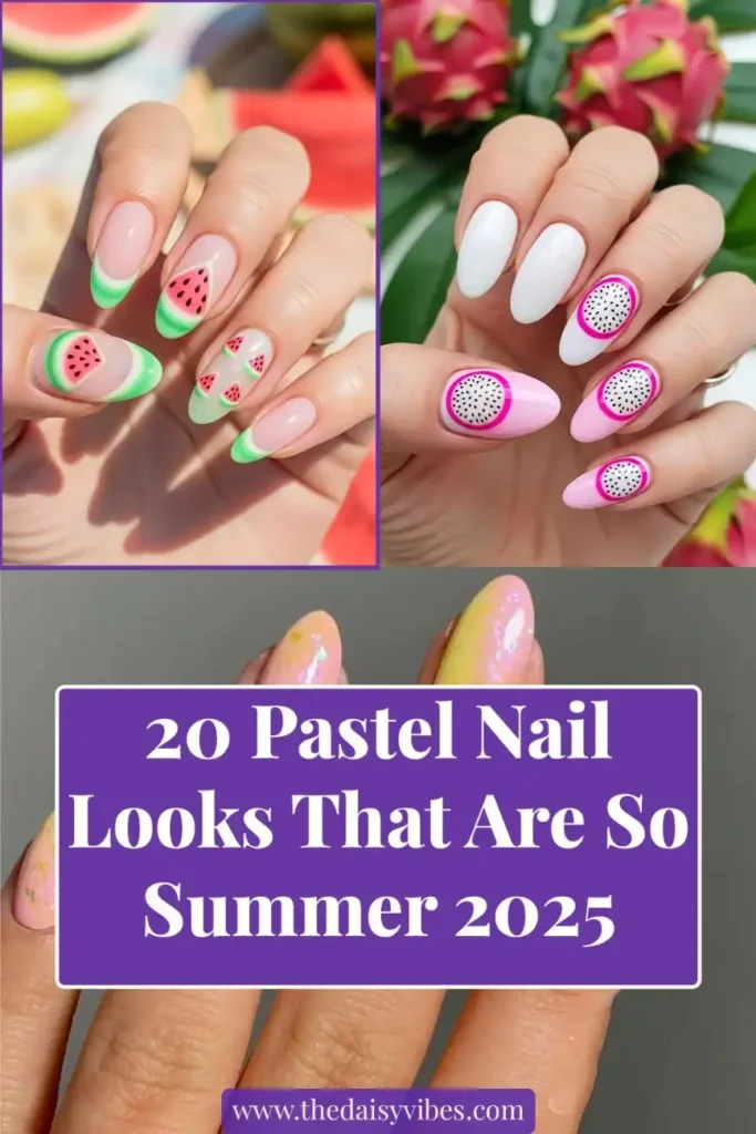 20 Summer Pastel Nails Ideas